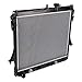 Aintier Aluminum Radiator Complete Radiator for 2009-2012 For Chevrolet for Colorado 2006-2012 For GMC for Canyon 2006-2010 for Hummer for H3 2009-2010 for Hummer for H3T