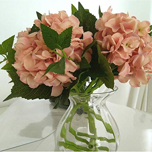 Hydrangea rose artificiel pour fleurir un meuble sans entretien - 5