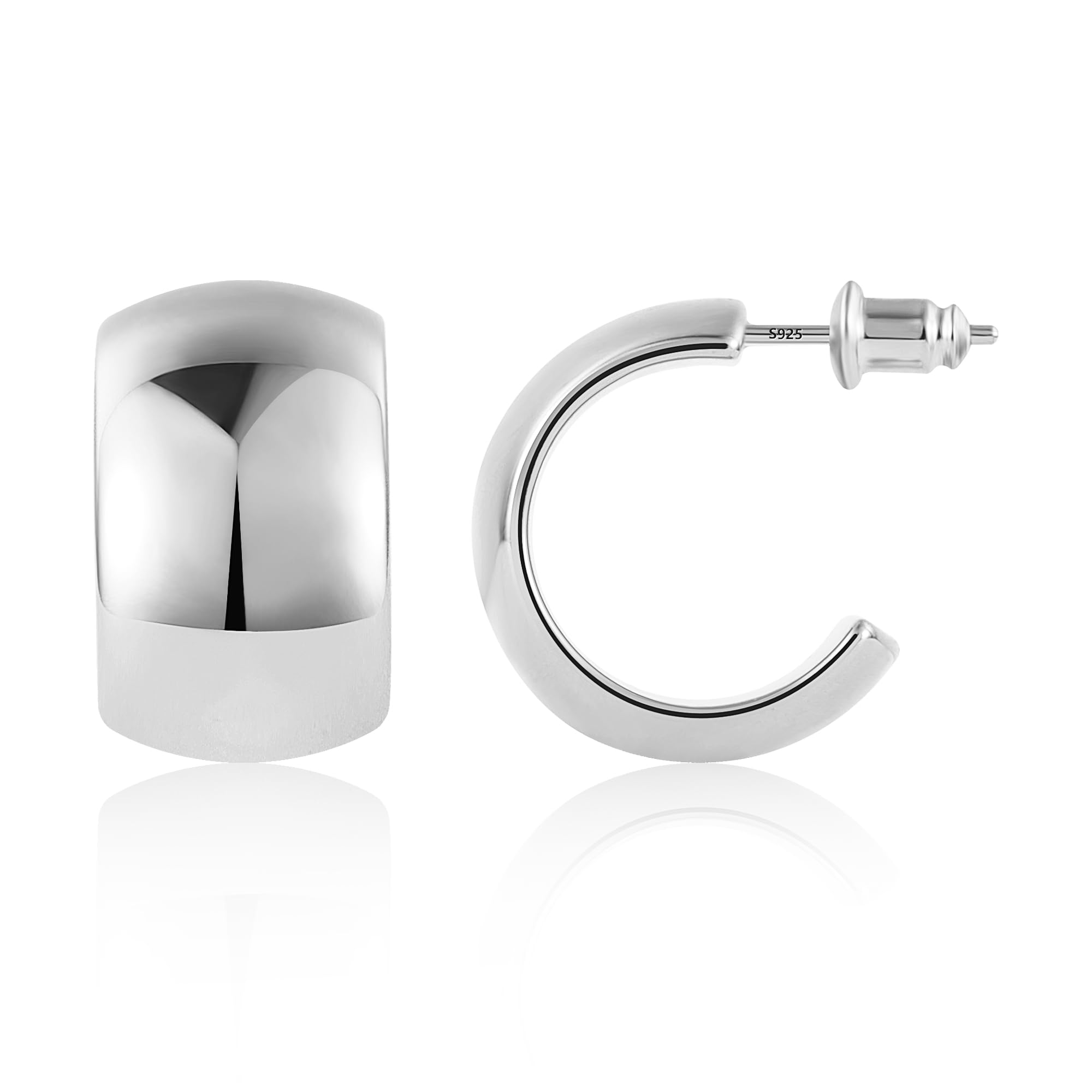 BOUTIQUELOVINPendientes Gota Acero Inoxidable 18K Oro Chapado Lagrima Dupes Teardrop Earring