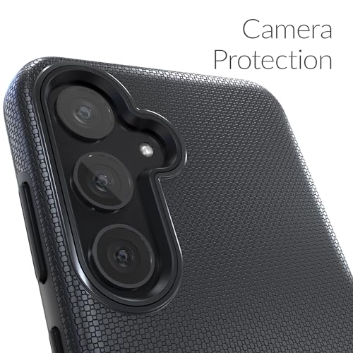 Image of Crave for Samsung Galaxy S24 Plus Case, Shockproof Protection Dual Layer Case for Samsung Galaxy S24 Plus (6.7 inch) - Black