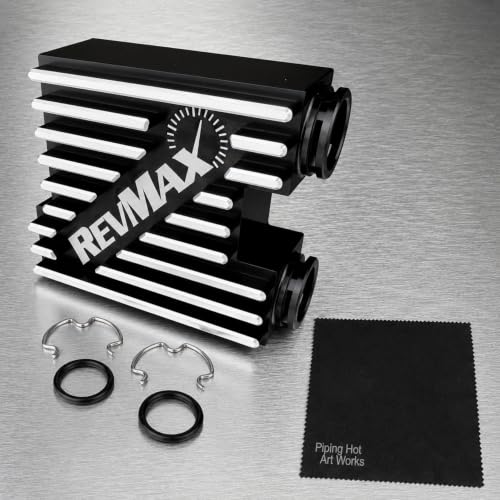 RevMax 68RFE Thermal Bypass Valve Upgrade Kit for 20132018 Ram 2500/3500 6.7L Cummins - 87% Increased Cooler Flow - Includes 2 O-Rings 2 Clips & Cleaning Cloth