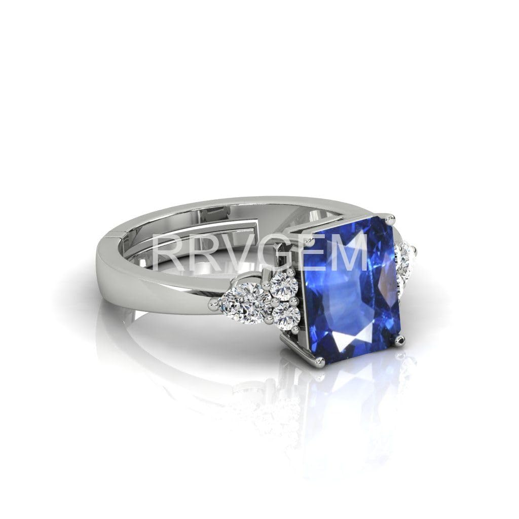 MBVGEMS Origianal certified Natural BLUE SAPPHIRE RING 4.25 Ratti / 4.00 Carat Certified Handcrafted Finger Ring With Beautifull Stone Neelam RING PANCHDHATU RING for Men and Women LAB - CERTIFIED (B0CH8X3LWB) Amazon Price History, Amazon Price Tracker