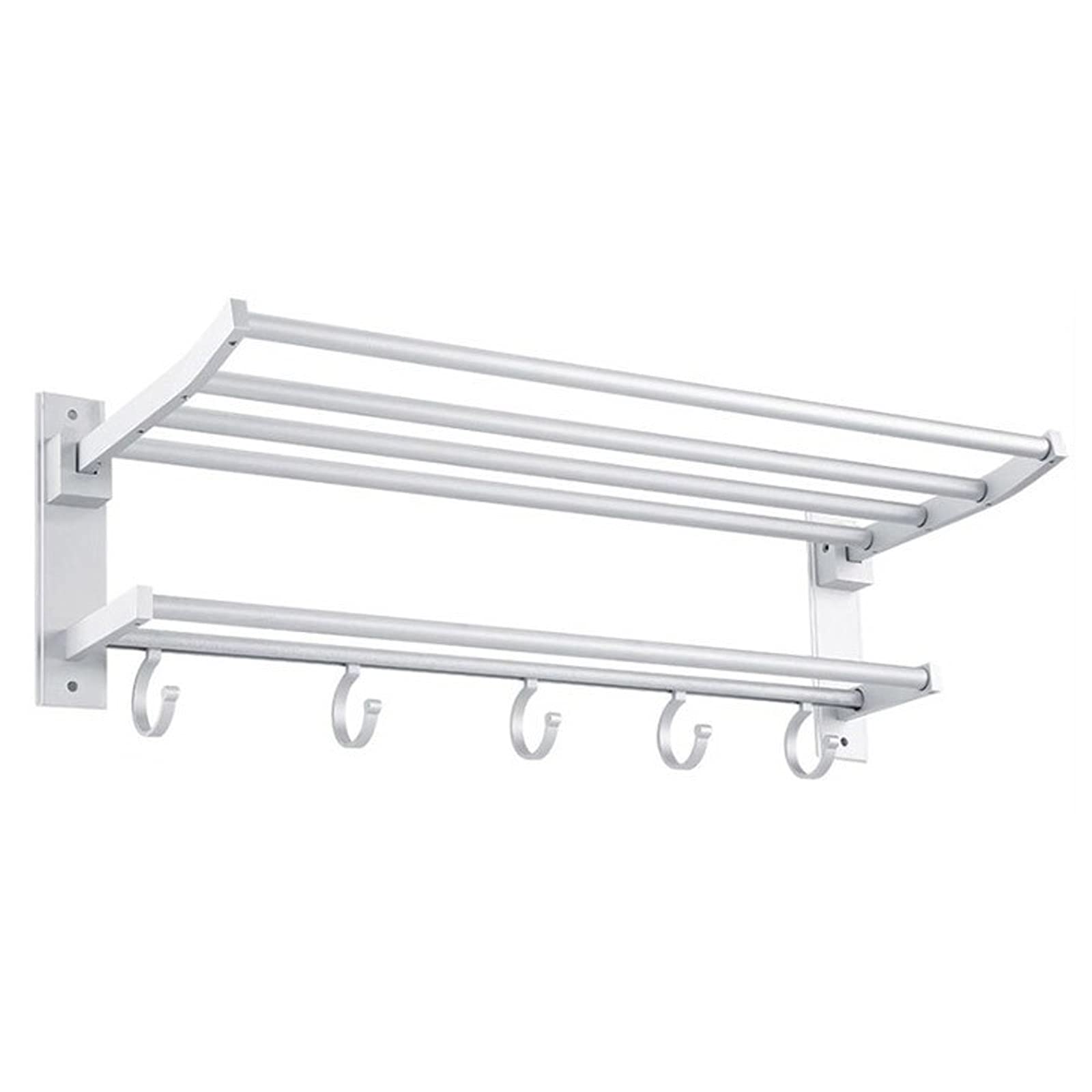 Porte-serviettes double pour une salle de bain style hôtel chic et un confort au quotidien