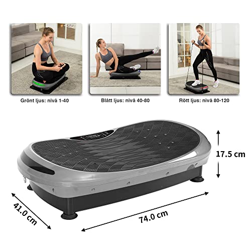 Ultrasport Trilplaat, trilplaat voor effectieve fitnesstraining - Image 3