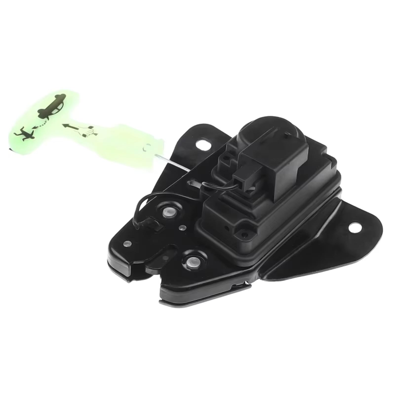 Fbxmjoa One Color Rear Trunk Lock 100Dla1466s For Challenger Tailgate Boot Lock Actuator