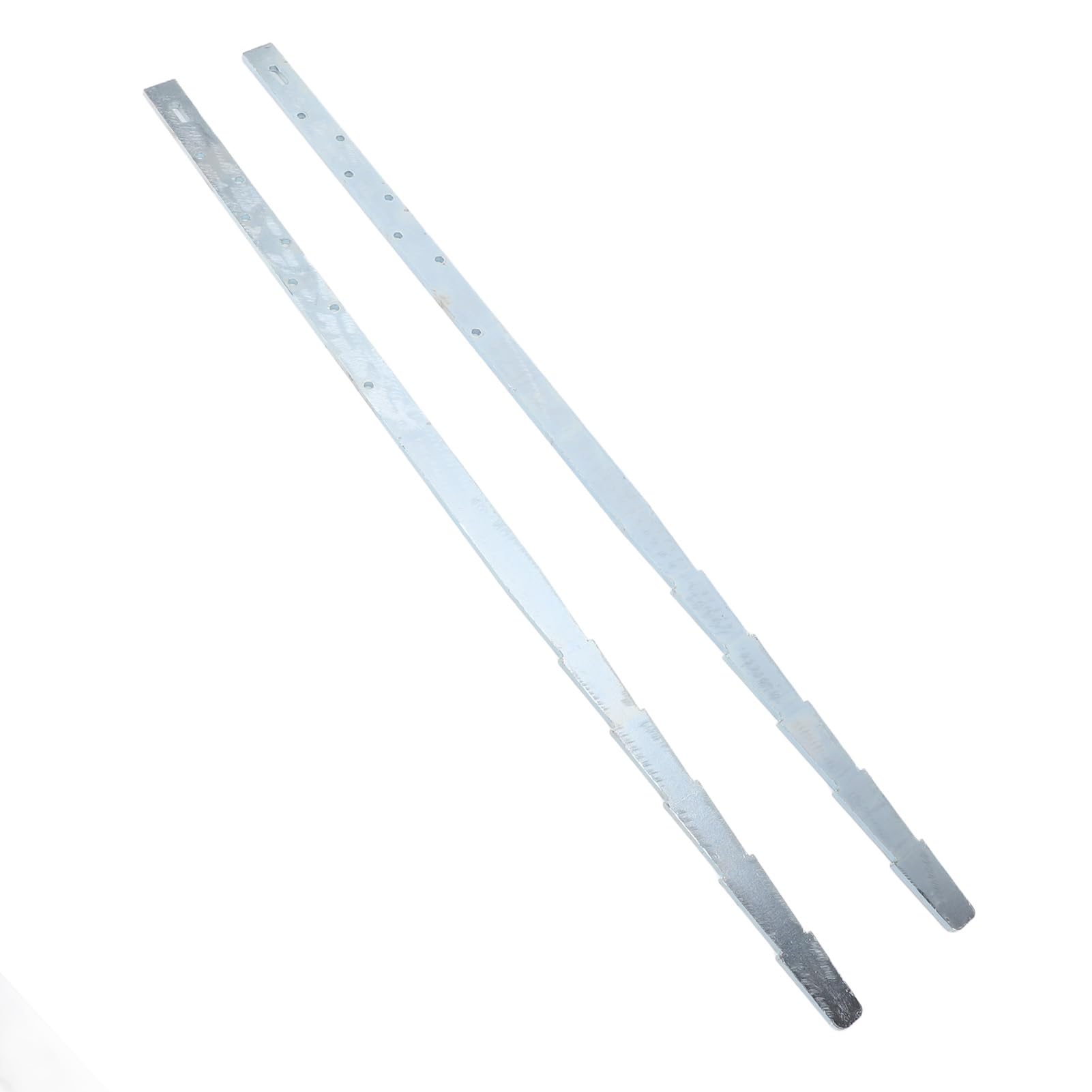 Estacas de Reparación de Postes de Cerca, Acero Resistente para Soporte de Cerca de Madera, Fijación Duradera de 74 Cm para Cercas Inclinadas
