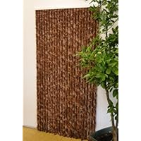 EXPLORER® Vliegengordijn, 100 x 200 cm, caravan, deurgordijn, voor camper, balkondeur, gordijn van chenille, insectengordijn, vliegengordijn, camping, terras, deur, vliegenbescherming, wit/grijs/blauw