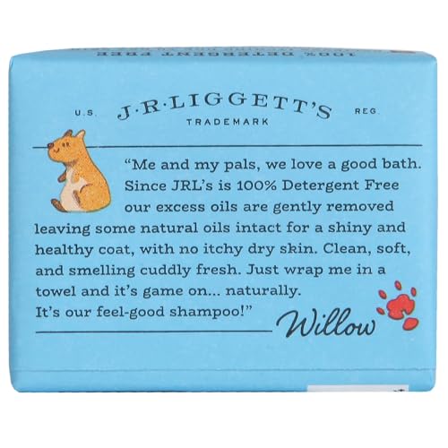 Image of J.R.LIGGETT'S Small Animal Shampoo Bar, Natural Cleansing Bar for Rabbits, Guinea Pigs, Ferrets, and Small Pets, Gentle Hypoallergenic Formula, Detergent-Free, 3.5 oz