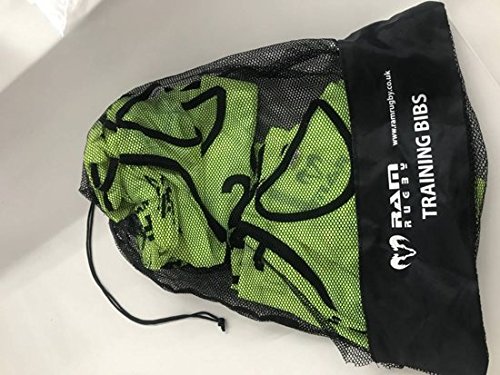 Ram Top Sport Nummerierte Leibchen, Trainingshemden, 15 Stück sehr Gute Qualität, Shirts mit Nummer (Jugend (U16), Orange)