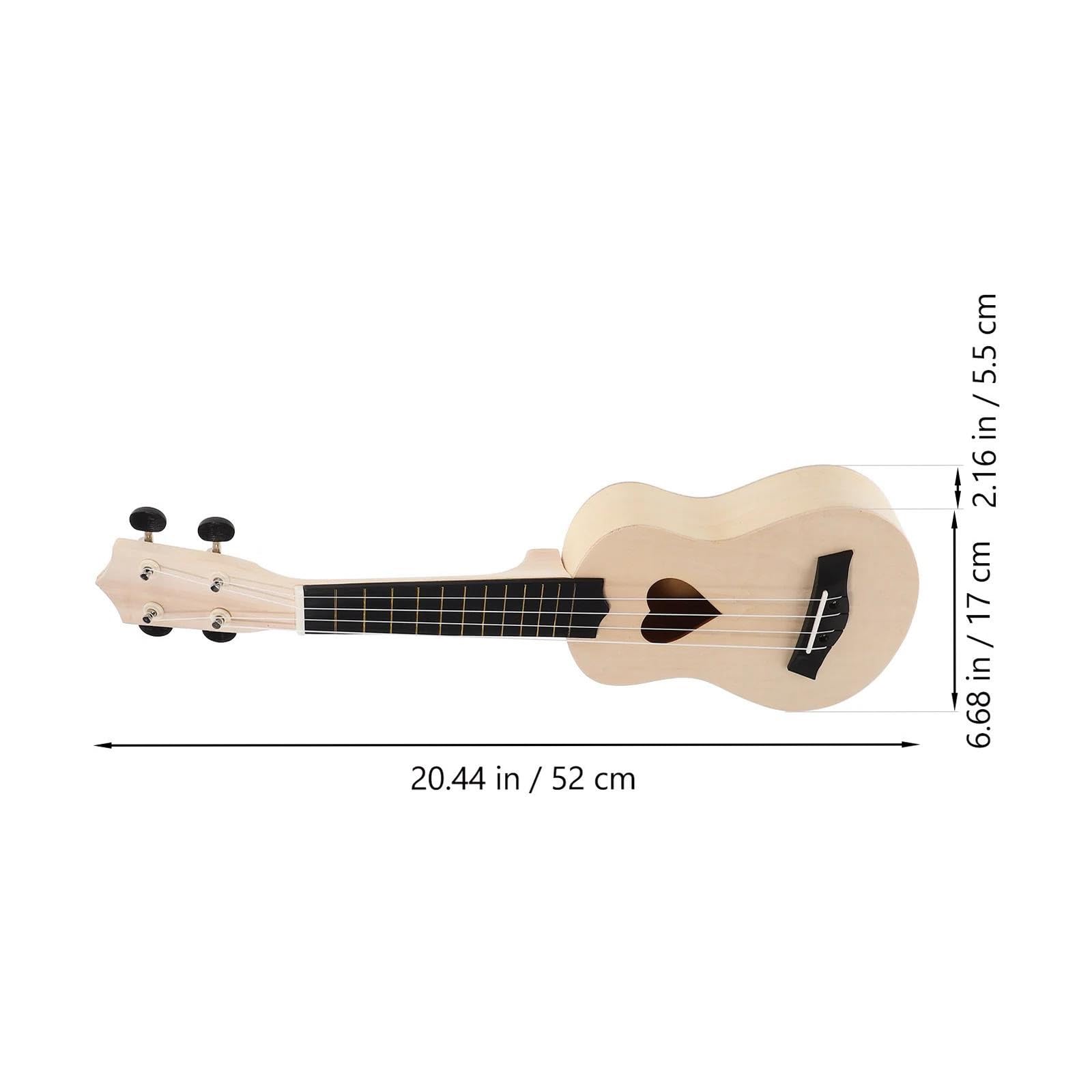 Ozdoby na instrumenty muzyczne Ukulele DIY montaż drewno