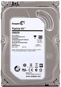 Hd Interno 2tb Sata 3 64mb 5900rpm 3,5 Pull ST2000VM003/2 Seagate
