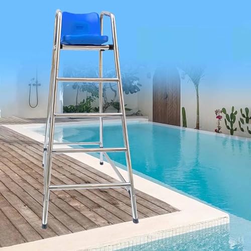 Silla de Salvavidas Alta Resistente para Piscina y Parque Acuático miniatura 1