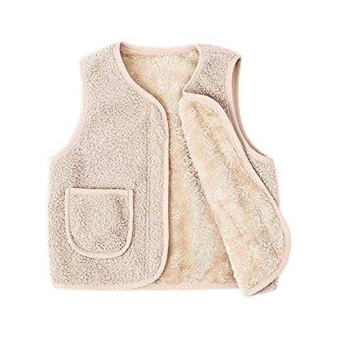 AMhomely Fleece Warm Cardigan Vest for Babies Cover