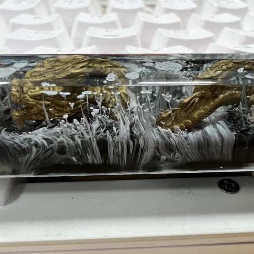 Image of Custom Resin Dragon Keycap Shift for MX Mechanical Keyboard