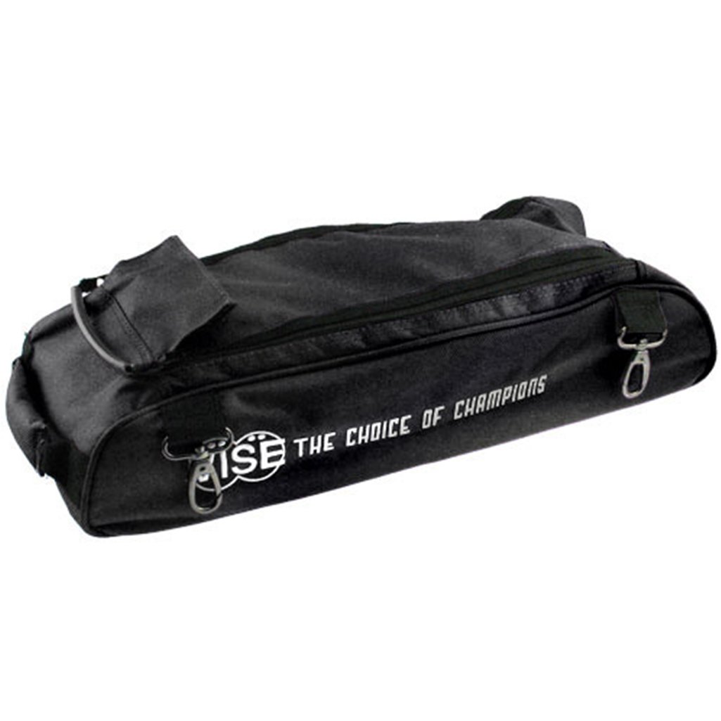 Vise Shoe Bag Add On for Vise 3 Ball Roller Bowling Bags- Black