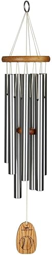 Woodstock - Campanillas de viento, decoración al aire libre, decoración de jardín y patio, decoración de porche delantero, (28 pulgadas), campanilla