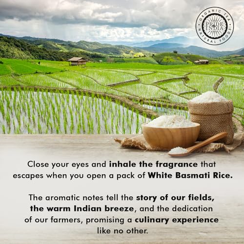 image for Pride Of India - Extra Long Indian Basmati Rice - Naturally Aged Aroma