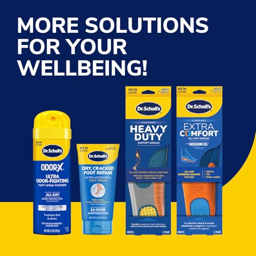 Image of Dr. Scholl's Stabilizing Support Insole Improves Posture, Alignment & Balance. Added Arch Support for Flat Feet & Overpronation (Men's 8-14), Trim to Fit Inserts Gray