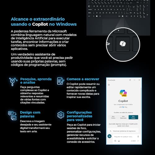 Notebook Positivo Vision i15 Lumina Bar i3-N300, 8GB 256GB SSD, Tela 15 polegadas Full HD Antirreflexo Windows 11 Home – Preto