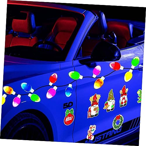 Obsequio navideño original con imanes de nevera en forma de bombilla 5