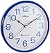 Produktbild ATLANTA Funkwanduhr Küchenuhr Funkgesteuert 26 cm Blau - 4378-5