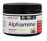 PEScience Alphamine, Raspberry Lemonade, 8.9 Ounce, 84 Servings