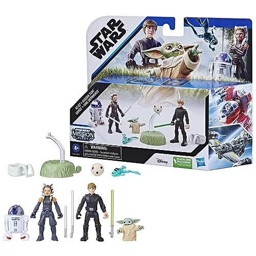 Star Wars F8349 Mission Fleet, 2.5-Inch Scale Grogu Action Figure Set thumb #2