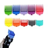 Cosbrutic Professional Hair Clipper Guards & Combs - 10 Cut Limit Comb Guide Accessories Set, Multi-Size Guide & Limit Comb Trimmer