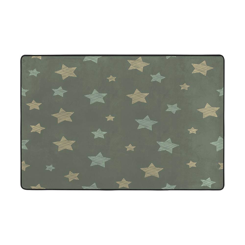 Tapis de sol étoiles pour salon et cuisine ambiance chaleureuse