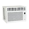 Haier electronic window air conditioner 6000 btu efficient cooling for smaller areas like bedrooms and guest rooms 6k btu window ac unit with easy install kit white  urban country home decor