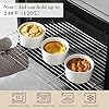 MALACASA Ramekins with Lids 8 oz - Set of 6, White Porcelain Creme Brulee Souffle Ramekins with Covers, Ceramic Custard Cups for Baking, Dishwasher and Oven Safe, Series RAMEKIN-DISH #3