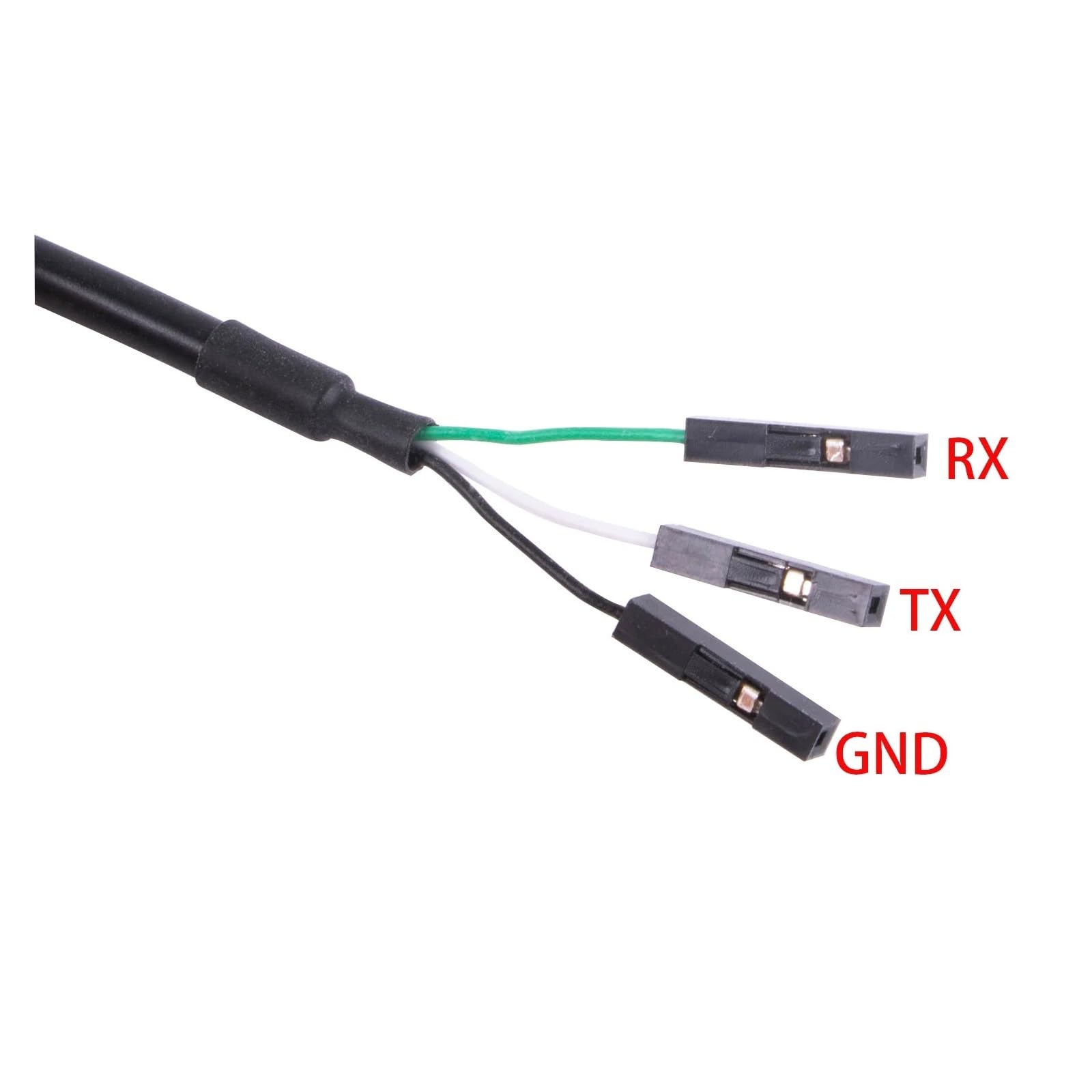 Convertisseur USB vers série PL2303GT Adaptateur série USB vers RS232 Câble de Programmation de bornier 2,54 mm