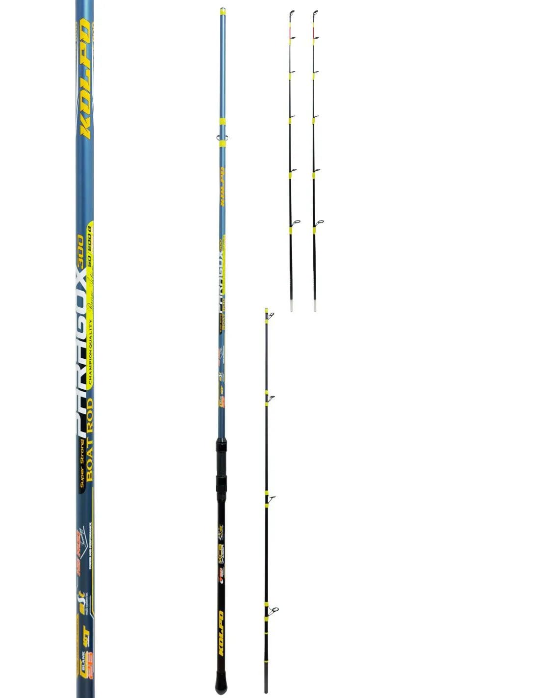 Kolpo Paragox Canna da Bolentino Medio e Medio-Pesante in Carbonio Alto Modulo (300)