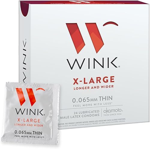 WINK Condones XL, 24 unidades