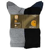 Carhartt Men's Four-Pack Work Crew Socks
