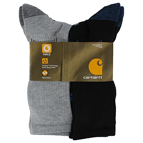 Carhartt Men's Four-Pack Work Crew Socks