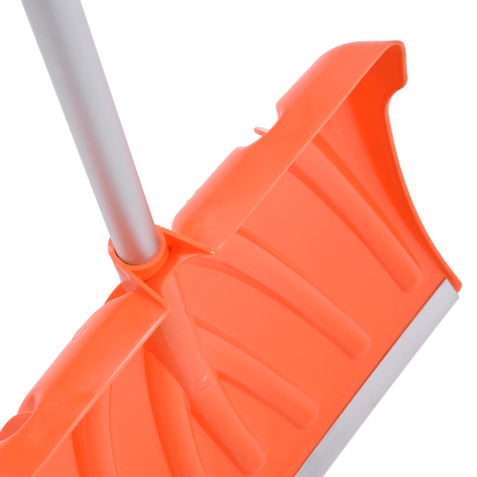 JOCHEN Spazzaneve, Pala da Neve, Pala da Neve con Manico ergonomico, Pala da Neve in plastica con Attacco in Alluminio