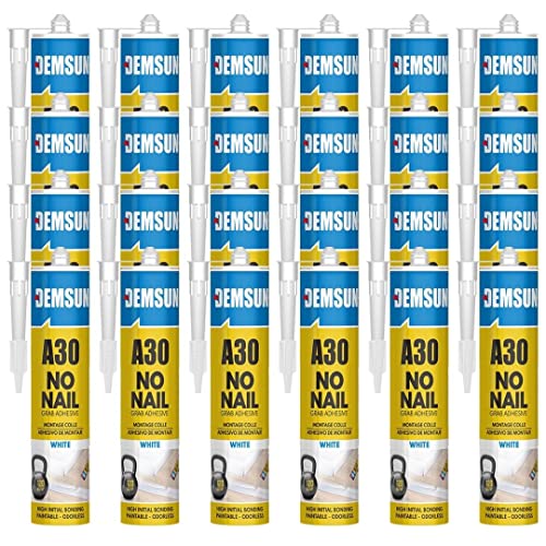 Adhesivo Demsun A30 No Nail 24 Unidades Blanco Líquido