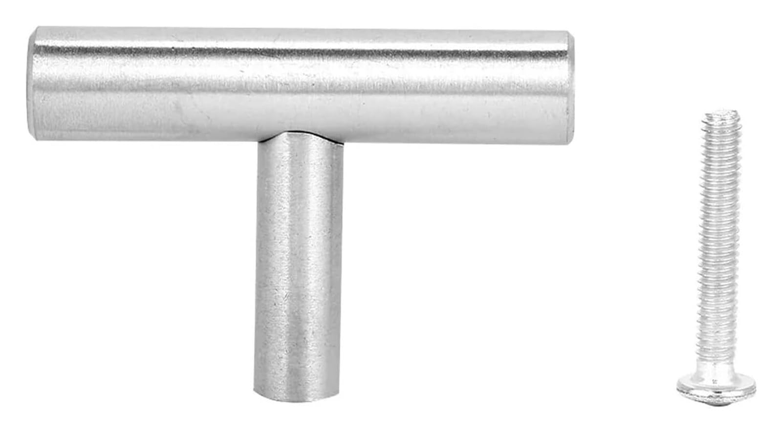 Gkirqvpe One Color Cabinet Knobs, Stainless Steel Hollow T-Handle For Cabinet Wardrobe Drawer Single Hole Pack Of 20