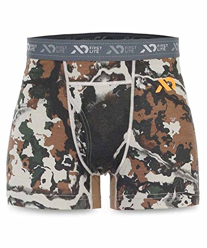 First Lite Benmore Boxers Brief, Camo, X-Large