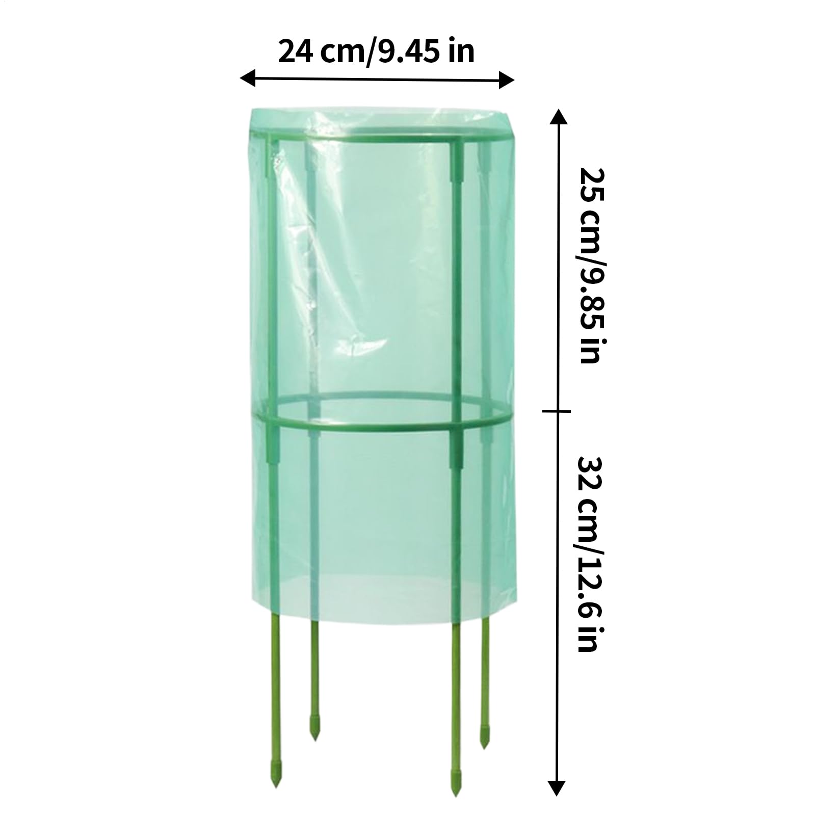Cloches pour - Cloches pour Le Jardin - Protection Contre Le Gel - Réutilisables - pour Les arbustes à myrtilles, Les légumes Fraises, Les Fleurs et Les Fruits