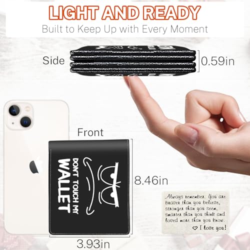 Image of Boys Wallet for Kids, Teen Boy Baseball Wallets 9-12 8-10 8-12, Cool Novelty Leather Bifold Rfid Blocking Purse Coin Pocket Zipper Id Window for Children Men Male Youth Guys Birthday Gifts
