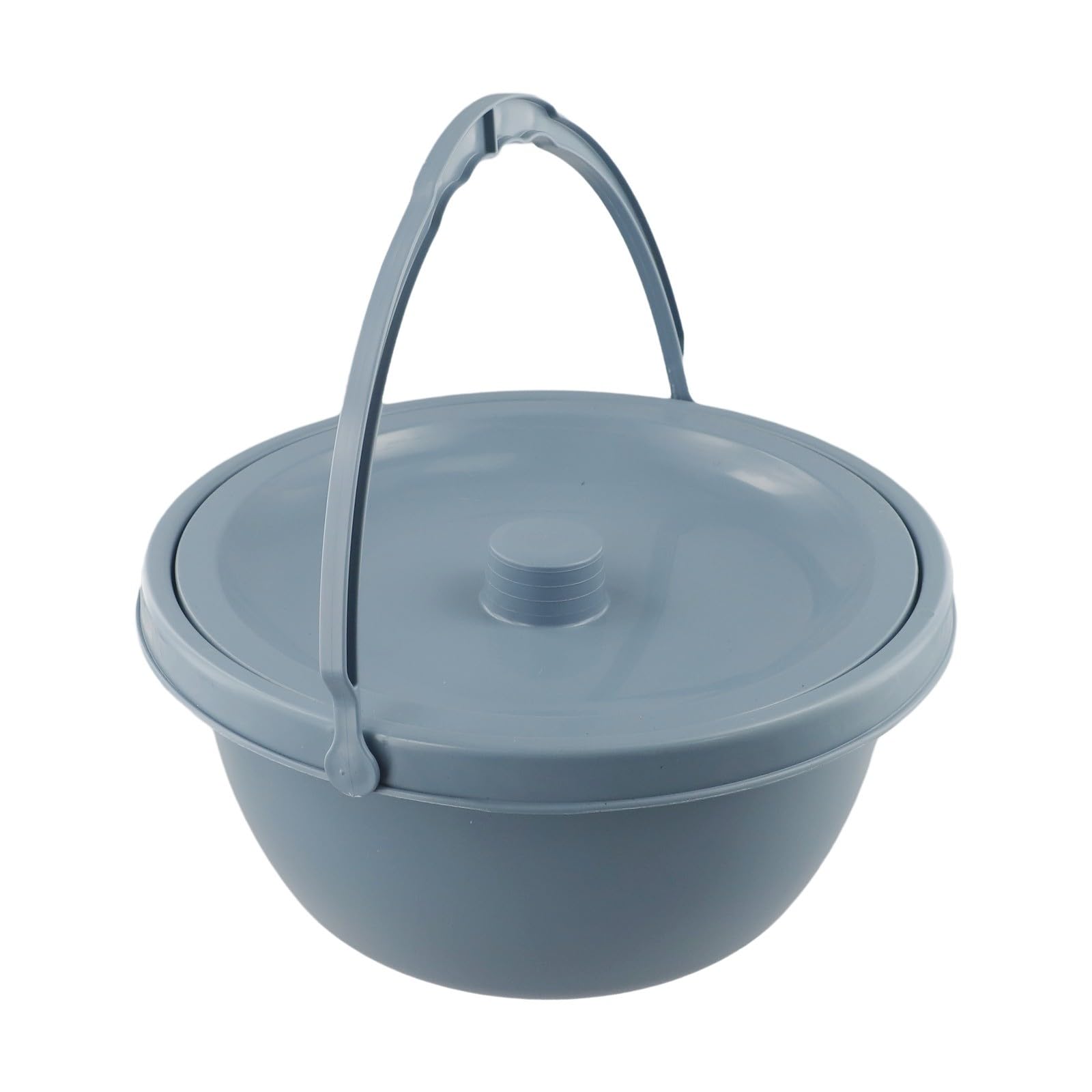 Urinoir de chevet portable en PVC avec couvercle et poignée pour adulte