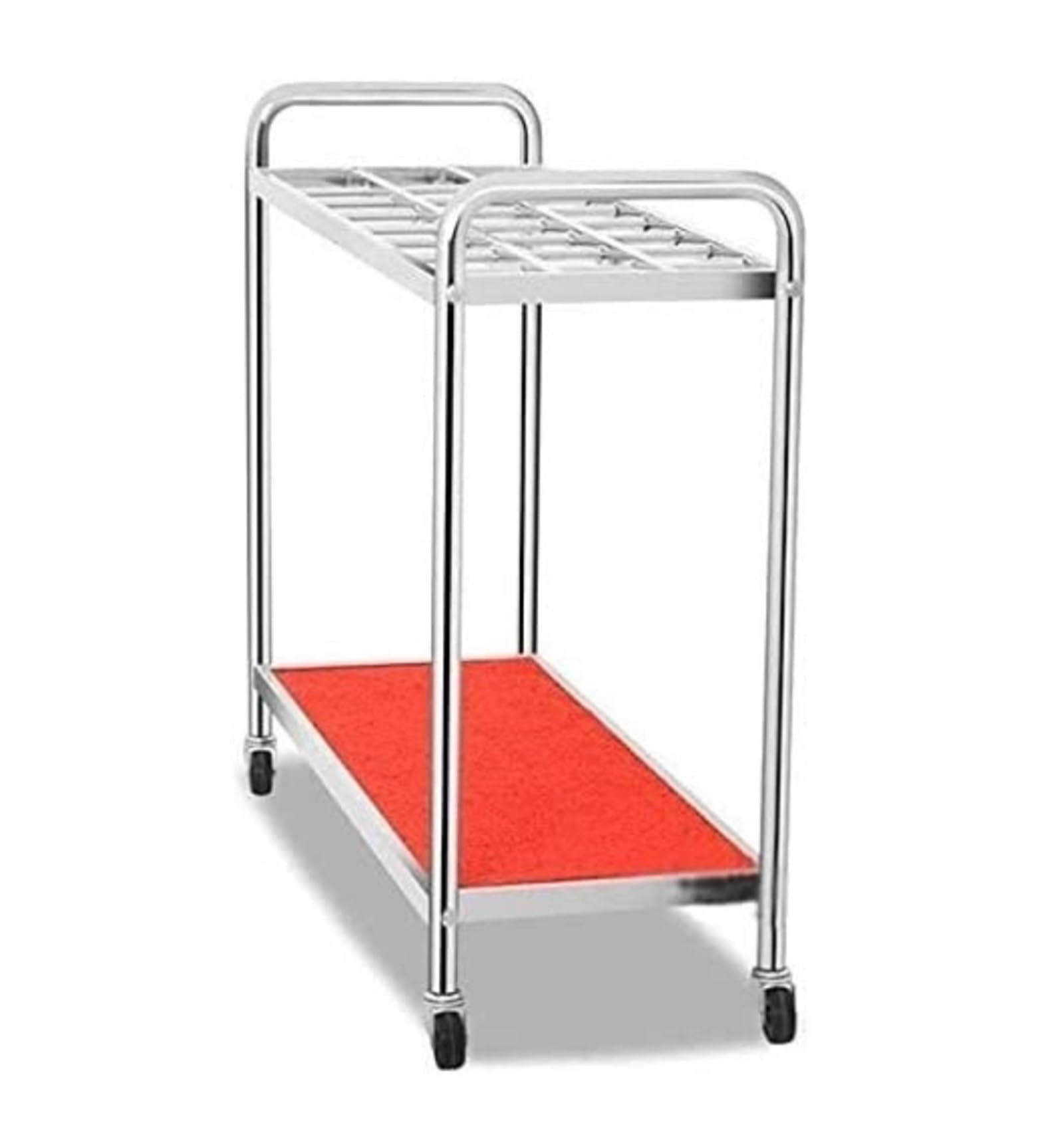 BHFPFZA Modern Silver Umbrella Stand for Hotel Lobby Entrance (55 * 30 * 84cm)