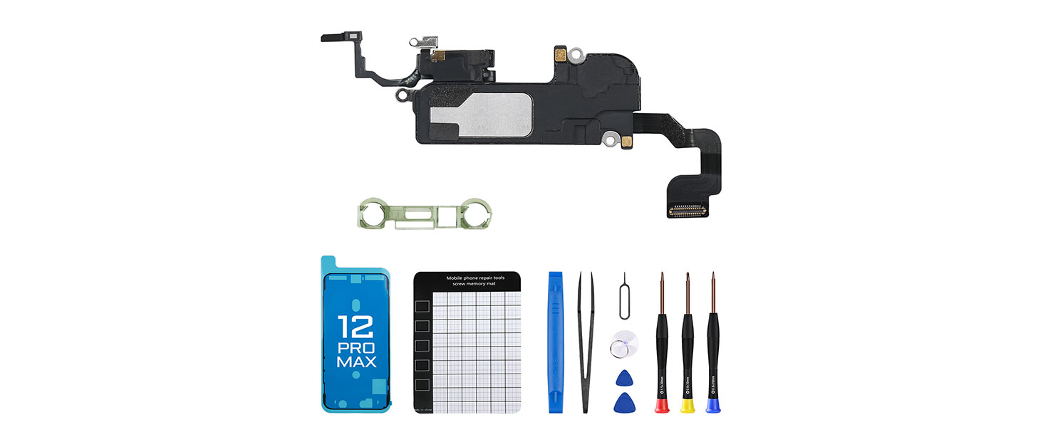 Amazon.com: DGSCSMY for iPhone 12 Pro Max Front Speaker Earpiece