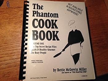 Paperback The Phantom Cookbook Book