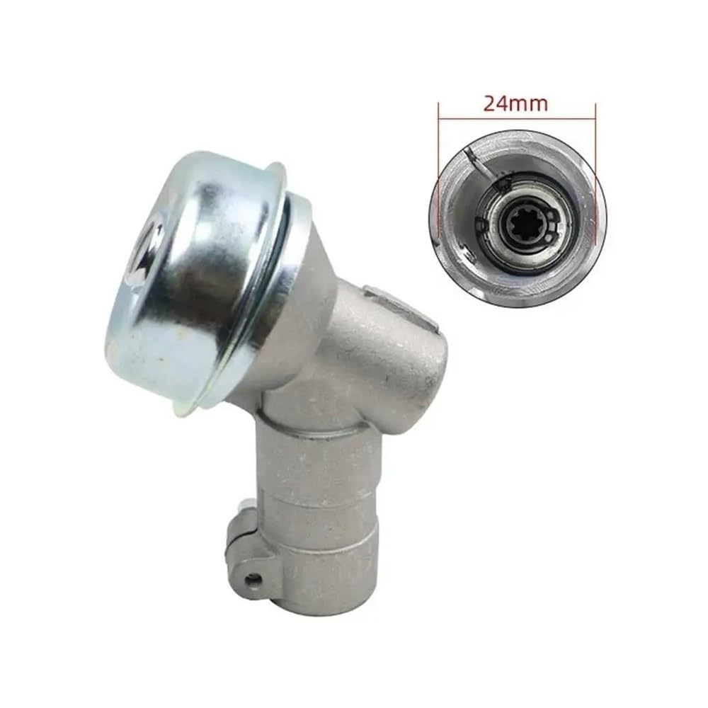 Conjunto de Caja de Cambios de Cortador de Cepillo con Cabezal de Engranaje de 7 Dientes de Tubo de 24 mm | Ajuste de varilla de operación de recortadora OEM 41446400100 41446400102 piezas de repuesto(24-tube 4-tooth)