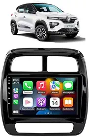 Kit Multimidia Kwid Life Zen 2023/2026 9 Pol Carplay AndroidAuto USB BT- Roadstar 908BR