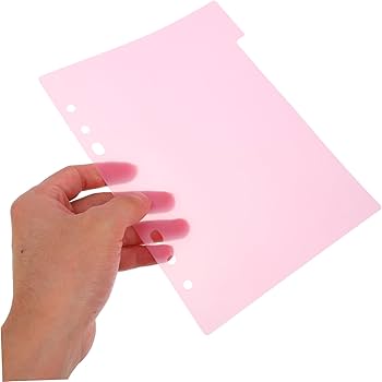 Amazon | SAFIGLE 2個対応 プラスチック製インデックスページ区切り 広