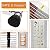 20.3ft Aluminum Telescoping Ladder with 2 Removable Hooks, Adjustable Height, EN131, 330lbs Max Load, Portable Extension Folding Ladder Multi-Purpose Ladder with Anti-Slip Rubber Feet